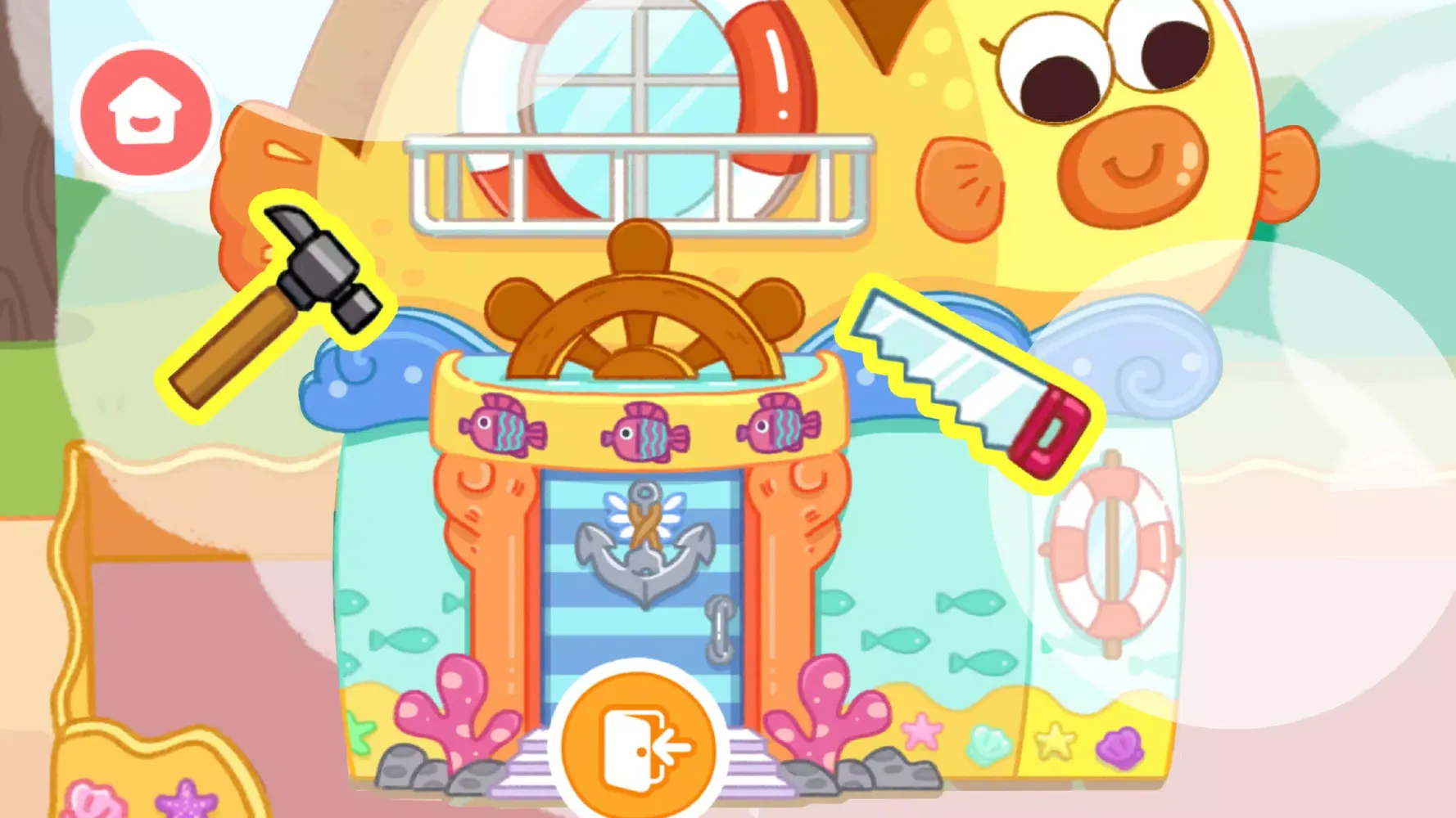 Tangkapan layar Baby House: Kids' Design Game
