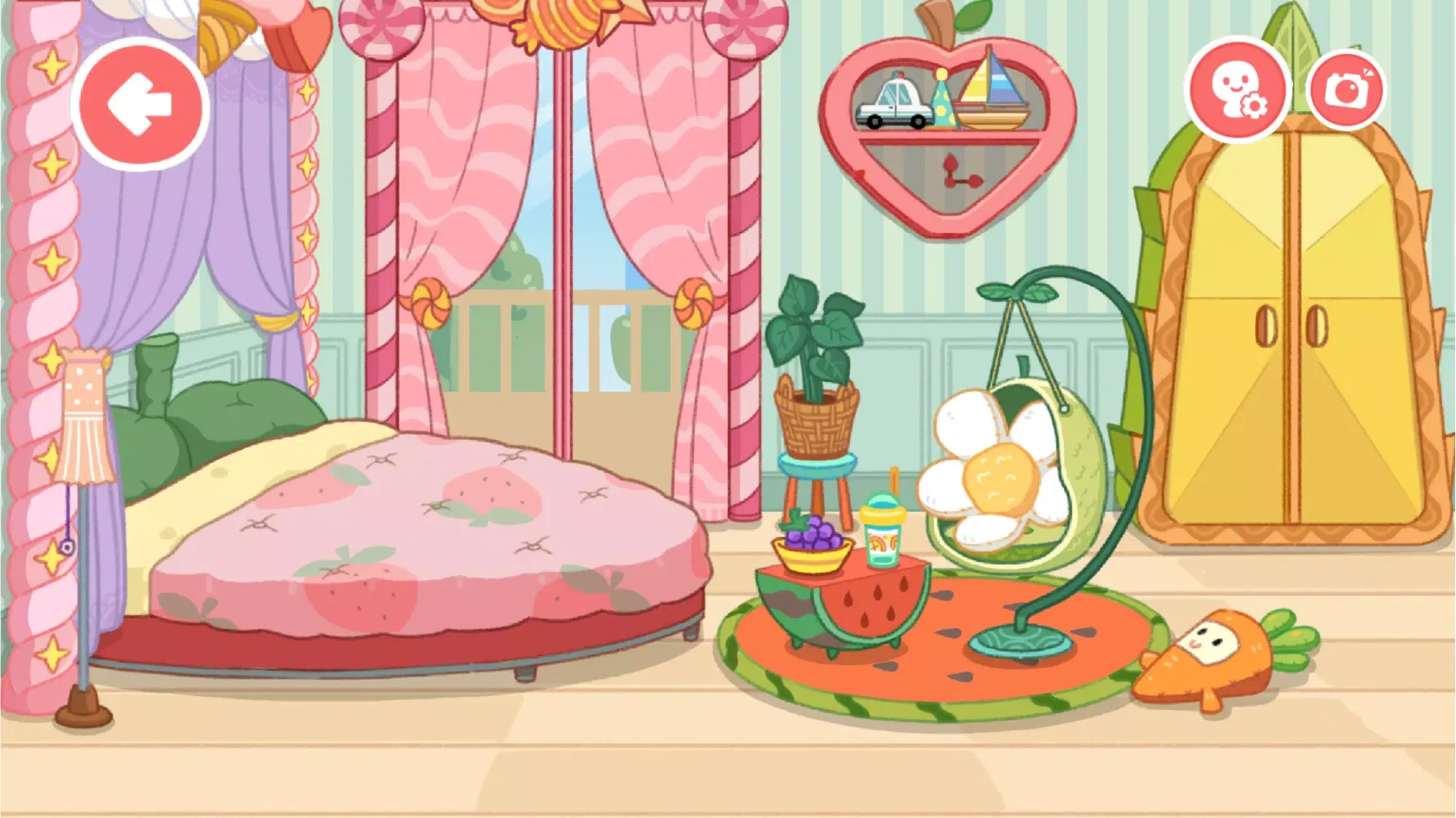 Tangkapan layar Baby House: Kids' Design Game