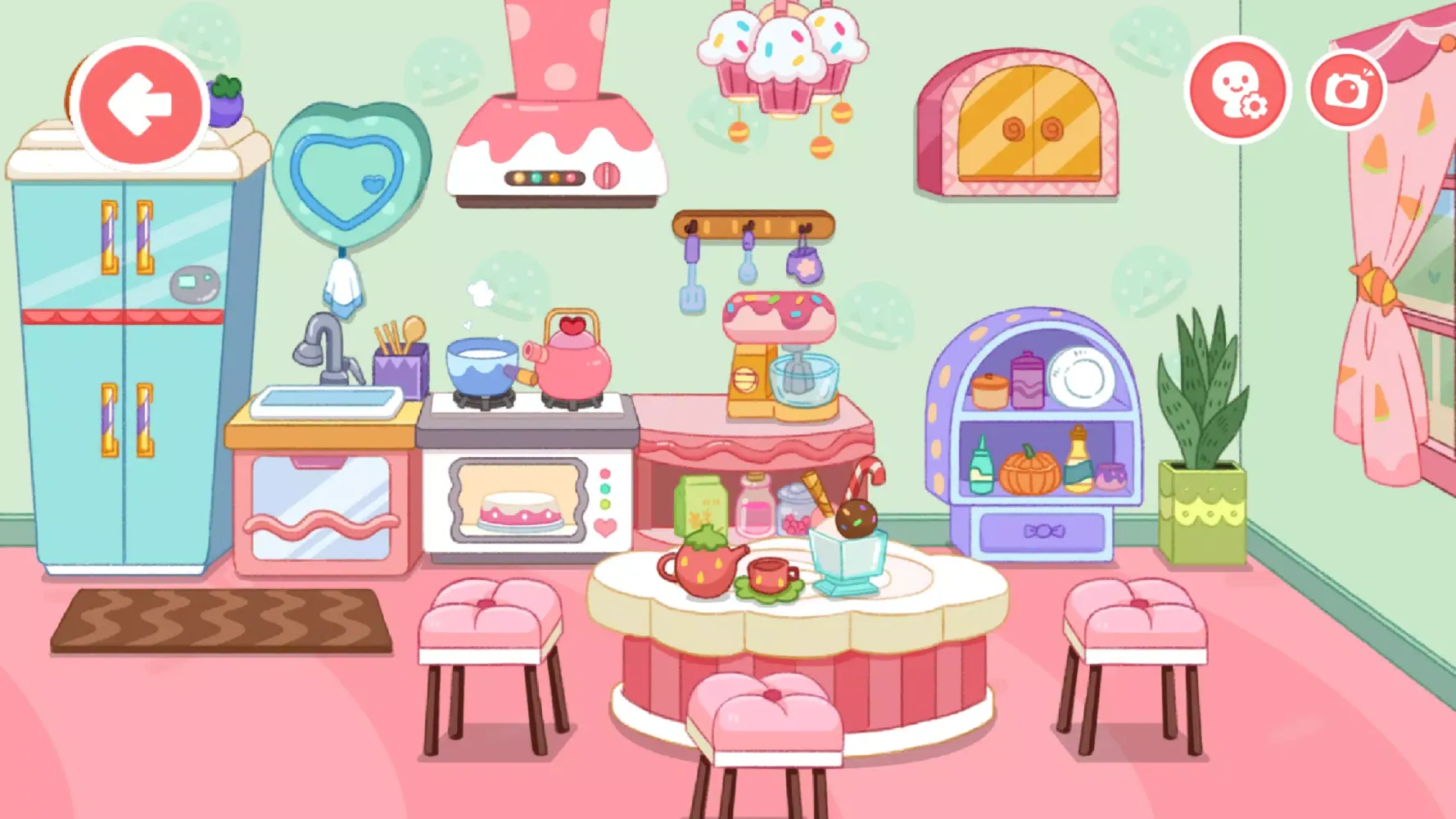 Tangkapan layar Baby House: Kids' Design Game