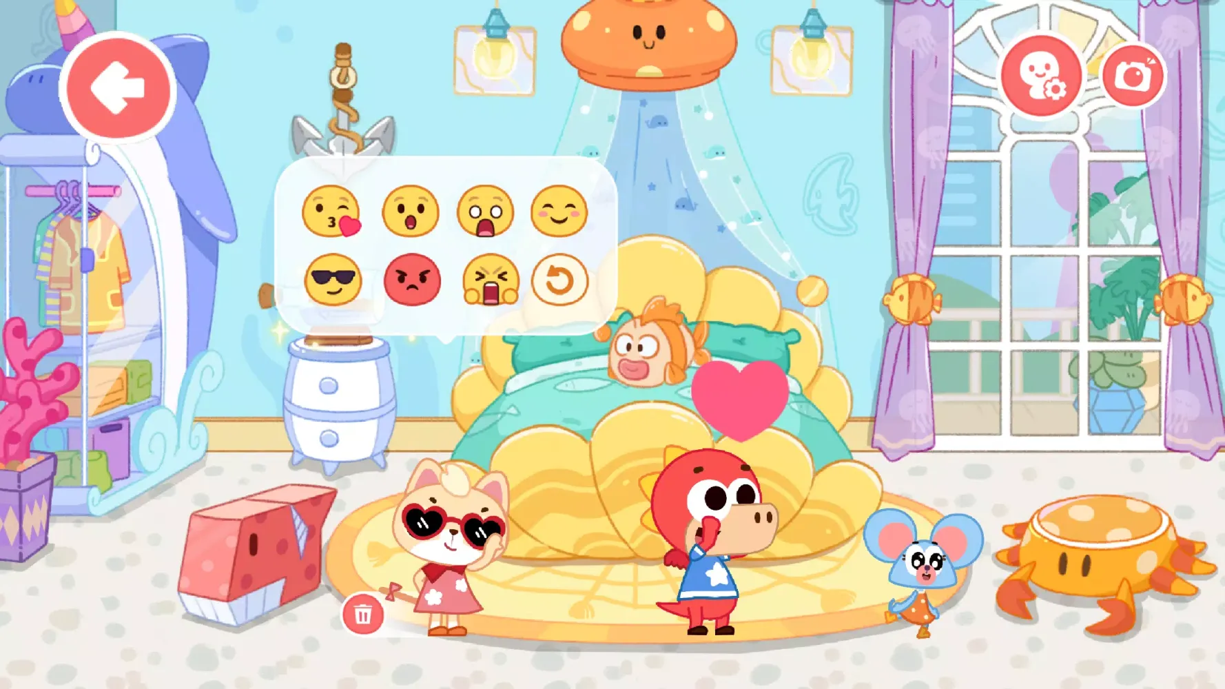 Tangkapan layar Baby House: Kids' Design Game