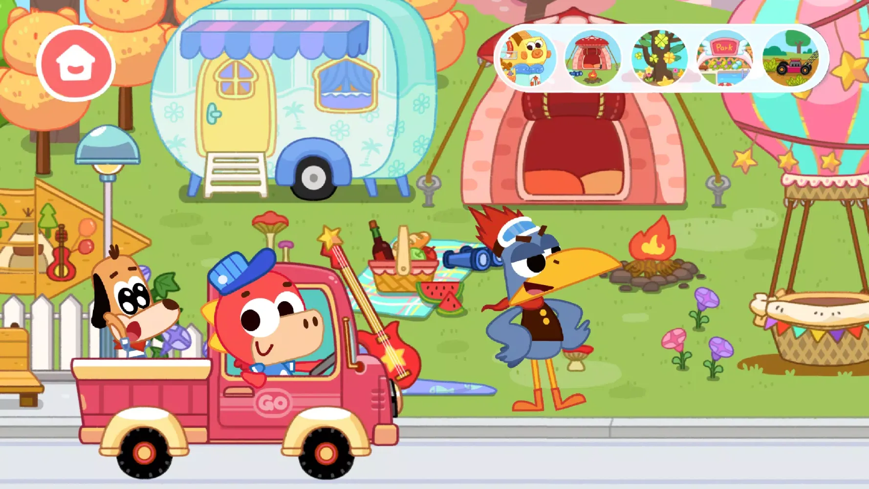 Tangkapan layar Baby House: Kids' Design Game