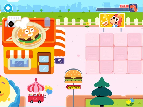 Capturas de pantalla de Gogo Food vs Dinos iPad 