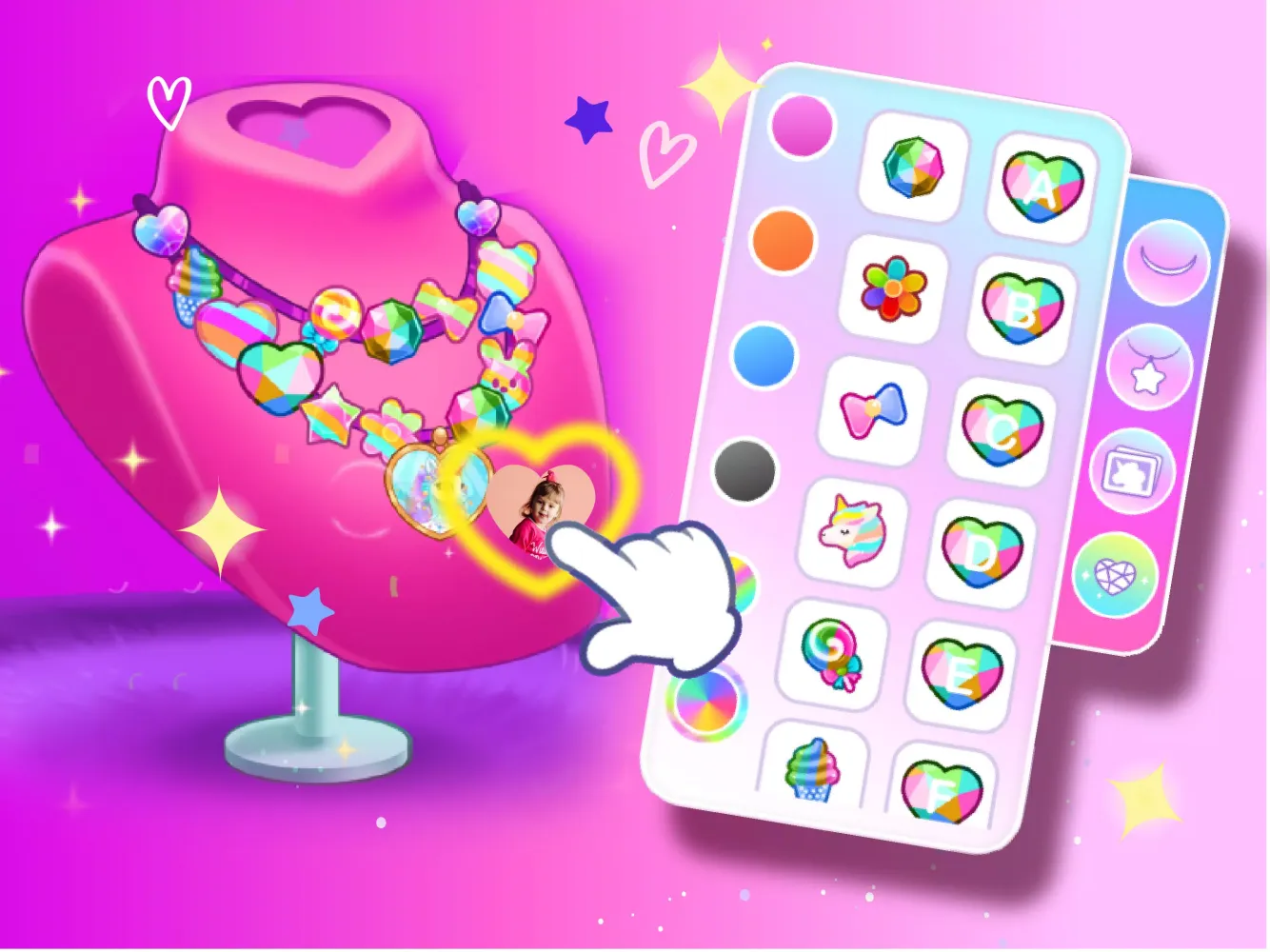 Capturas de tela do Unicorn Dress up