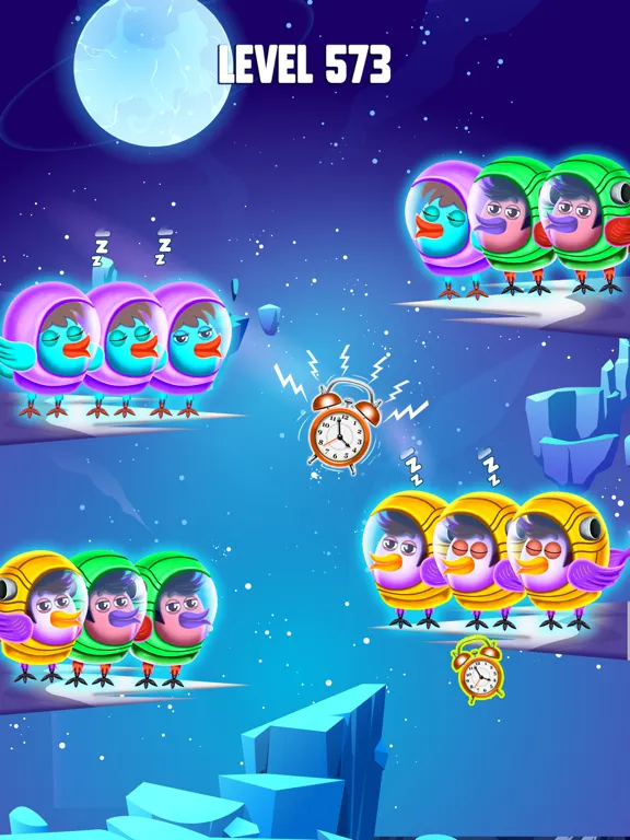 Space Bird Sort - Bird Games iPad  Screenshots