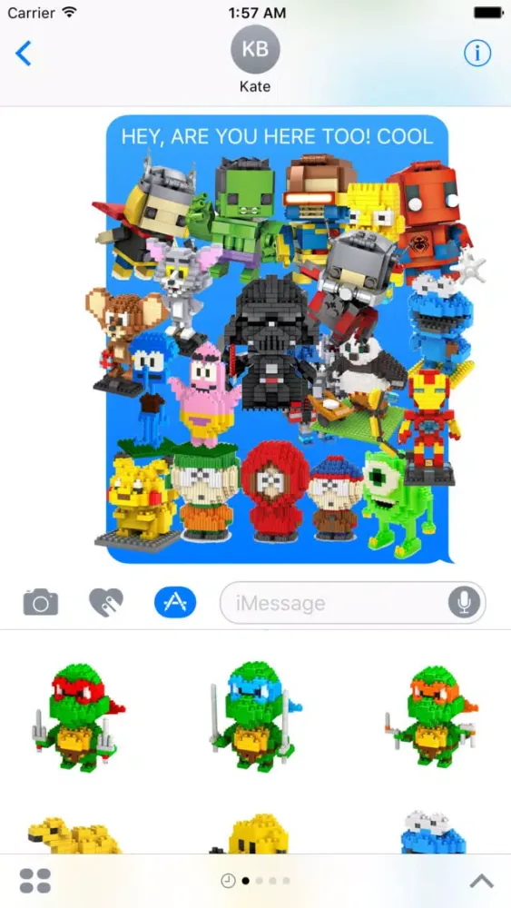 Скриншоты Blocks for Messages