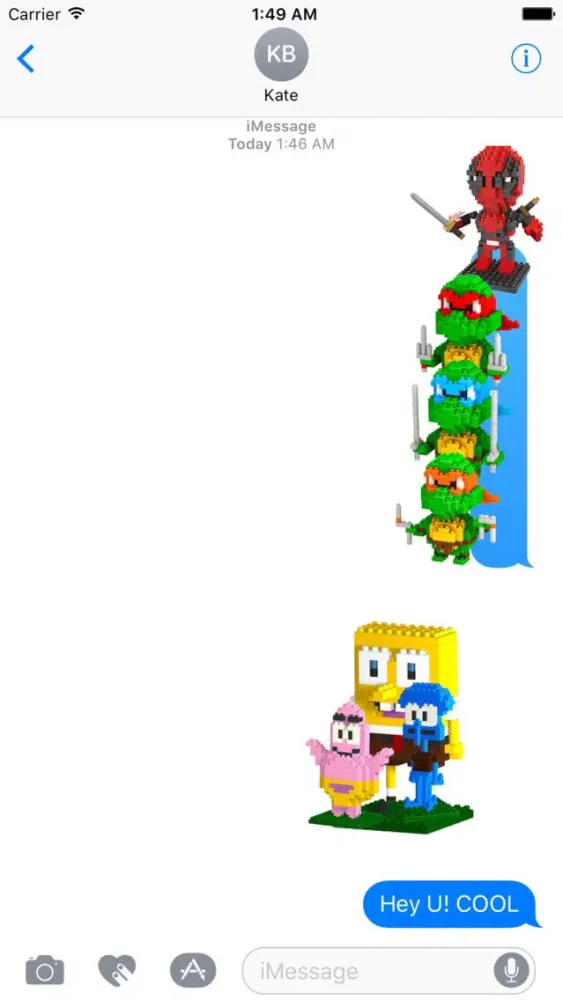 Скриншоты Blocks for Messages