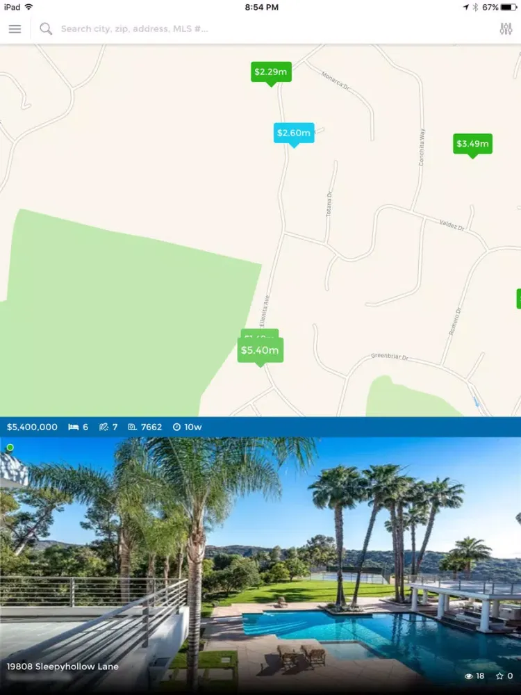 Captures d'écran de Bel Air Real Estate iPad 