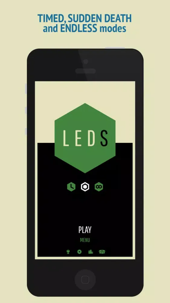 Capturas de tela do LEDS - Think fast or pop