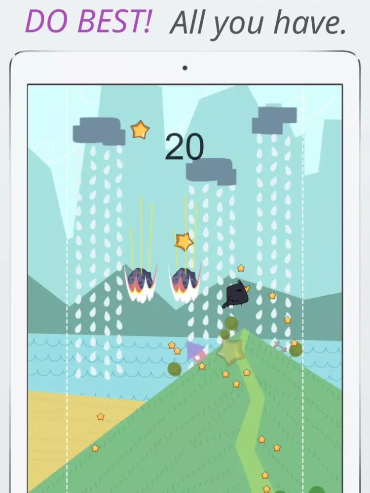 Capturas de pantalla de Drag Birdie' iPad 