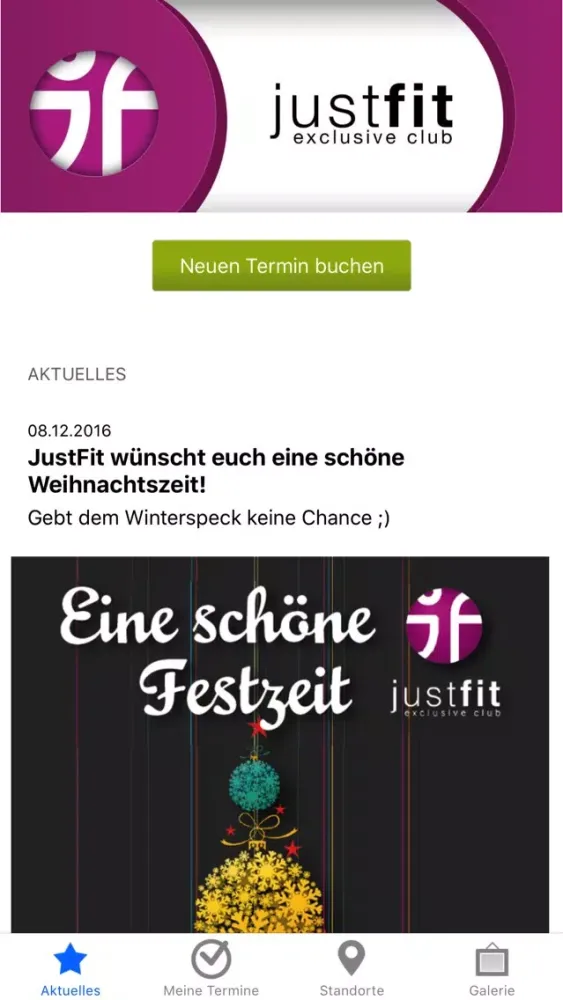 JustFit Club Pestalozzistraße应用截图