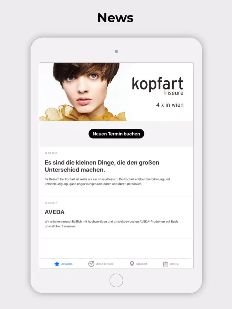 Zrzuty ekranu Kopfart iPad 