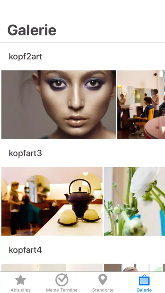 Zrzuty ekranu Kopfart