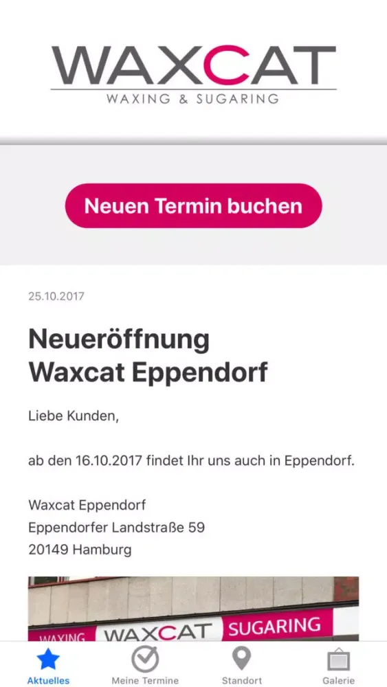 Waxcat Waxing Screenshots