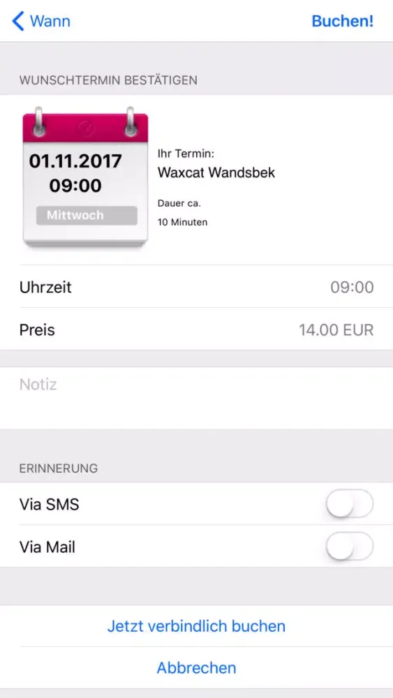 Waxcat Waxing Screenshots