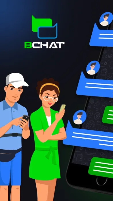 Screenshot di BChat Messenger