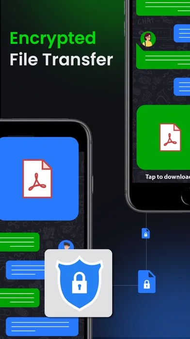 Screenshot di BChat Messenger