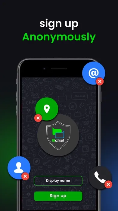 Screenshot di BChat Messenger