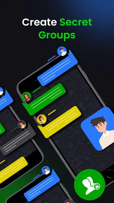 Screenshot di BChat Messenger