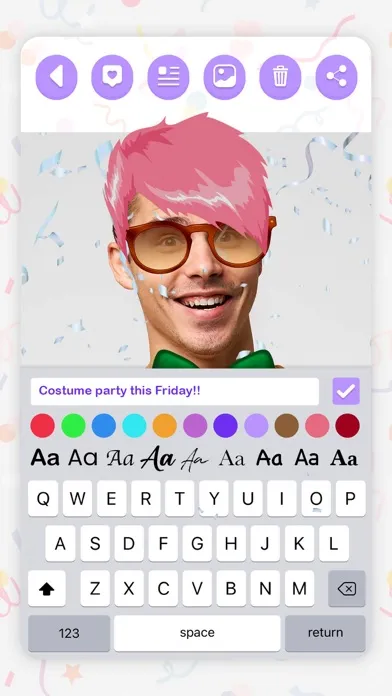 Face Stickers Selfie Camera স্ক্রিনশট