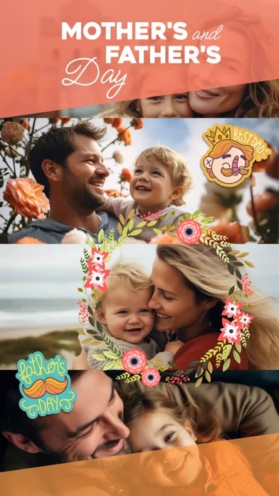 ภาพหน้าจอของ Mother’s & father´s day photo