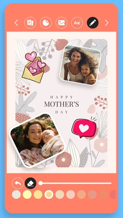 ภาพหน้าจอของ Mother’s & father´s day photo