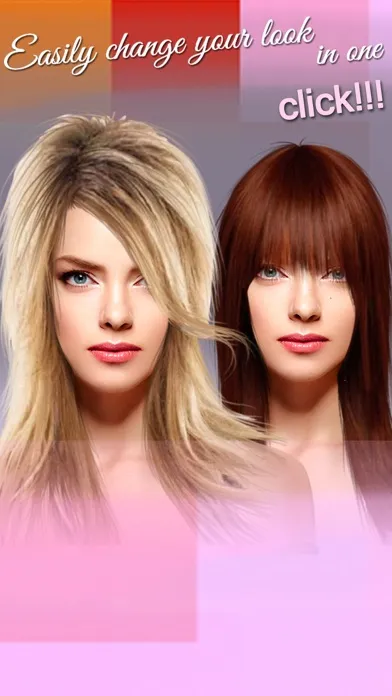 Capturas de pantalla de Change your look editor with hairstyles