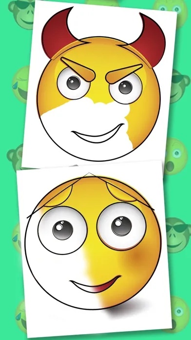 Emojis coloring book - Paint funny emoticons应用截图