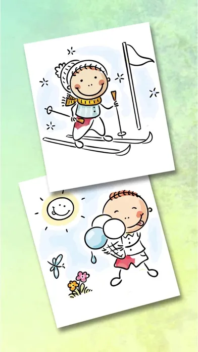Capturas de tela do Coloring pages for kids  Painting activity book