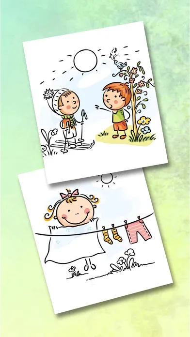 Capturas de tela do Coloring pages for kids  Painting activity book