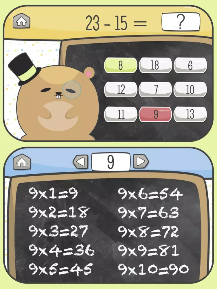Zrzuty ekranu Basic Math Games – Learn Maths iPad 