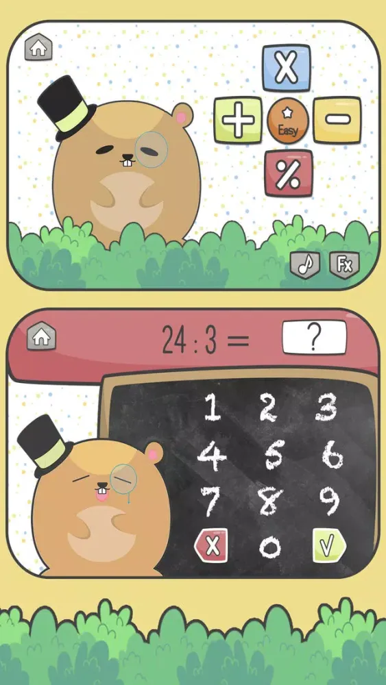 Zrzuty ekranu Basic Math Games – Learn Maths