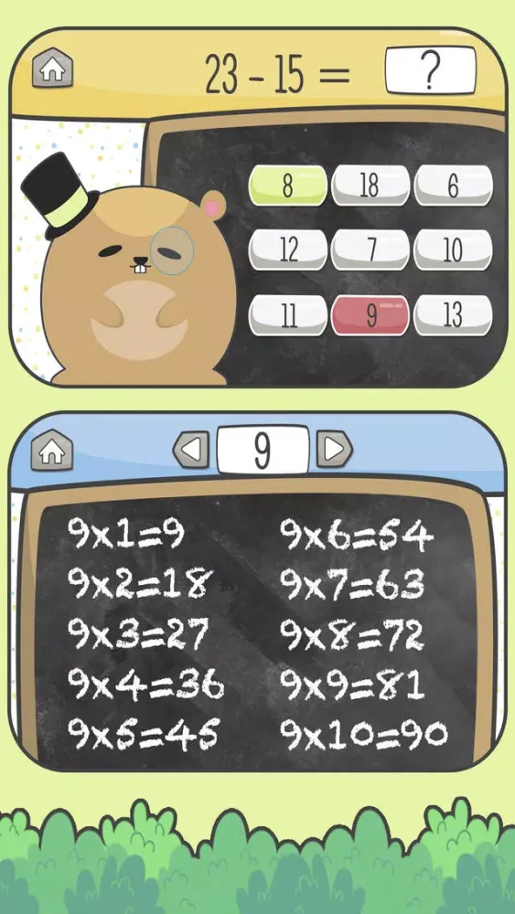 Zrzuty ekranu Basic Math Games – Learn Maths