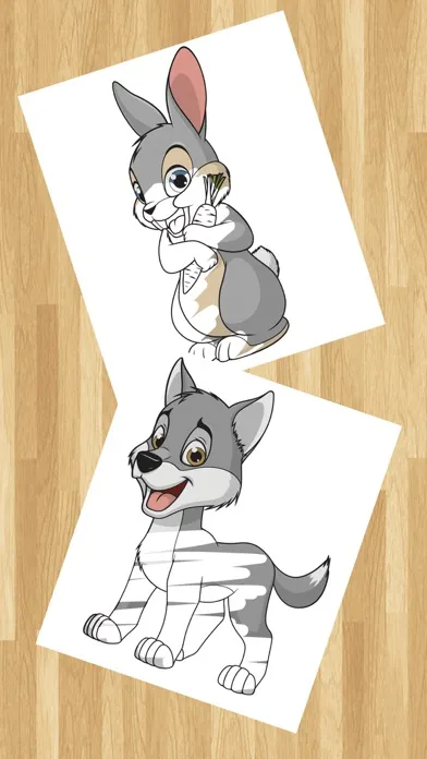 Animals coloring book – coloring pages應用截圖