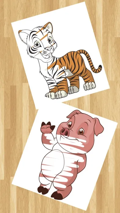 Animals coloring book – coloring pages應用截圖