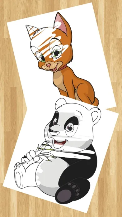 Animals coloring book – coloring pages應用截圖
