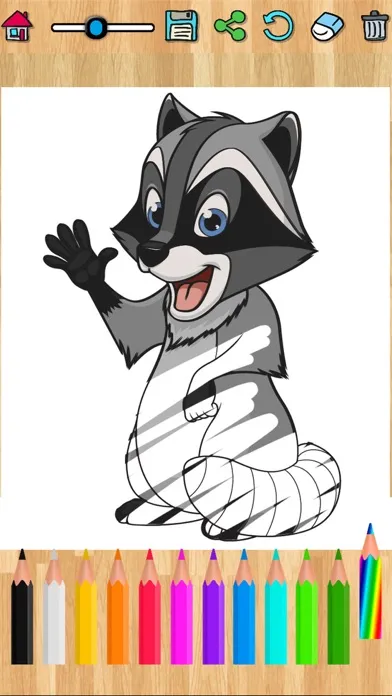 Animals coloring book – coloring pages應用截圖