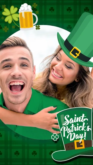 Saint Patricks themed frames应用截图