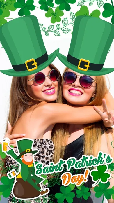 Saint Patricks themed frames应用截图
