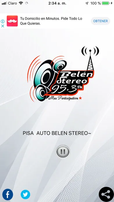 Screenshot di Belen Stereo