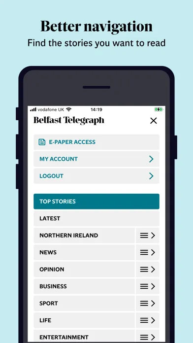 Belfast Telegraph News স্ক্রিনশট