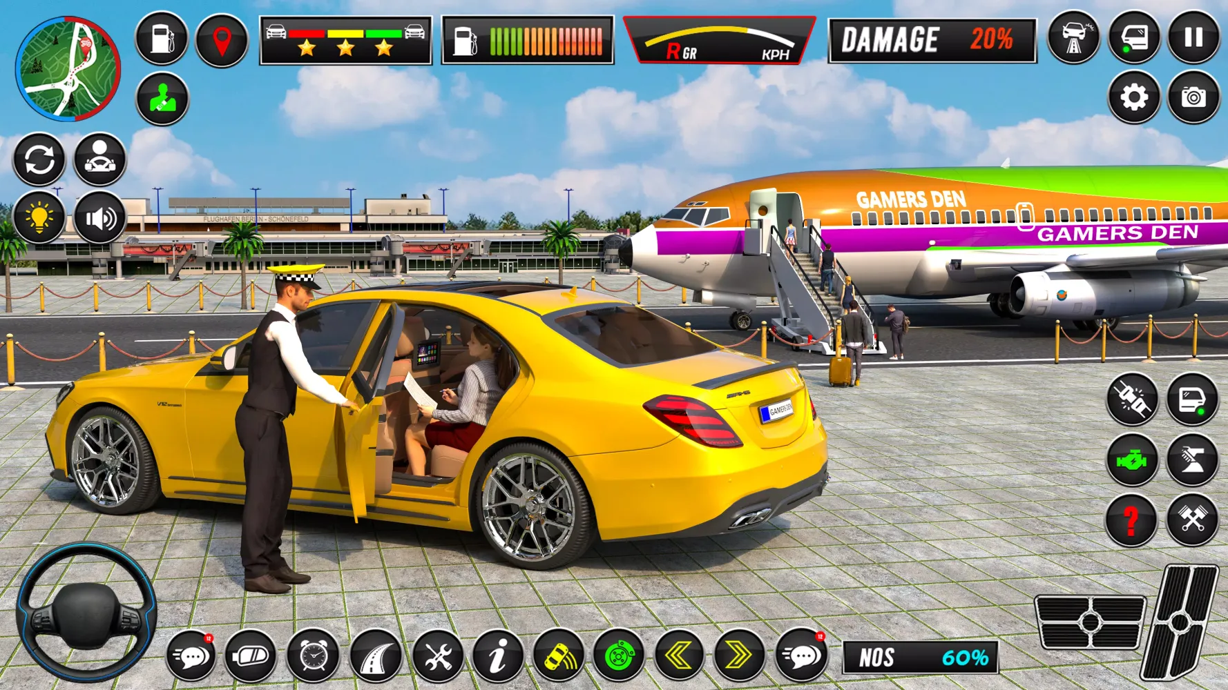 Tangkapan skrin City Taxi Simulator Car Drive