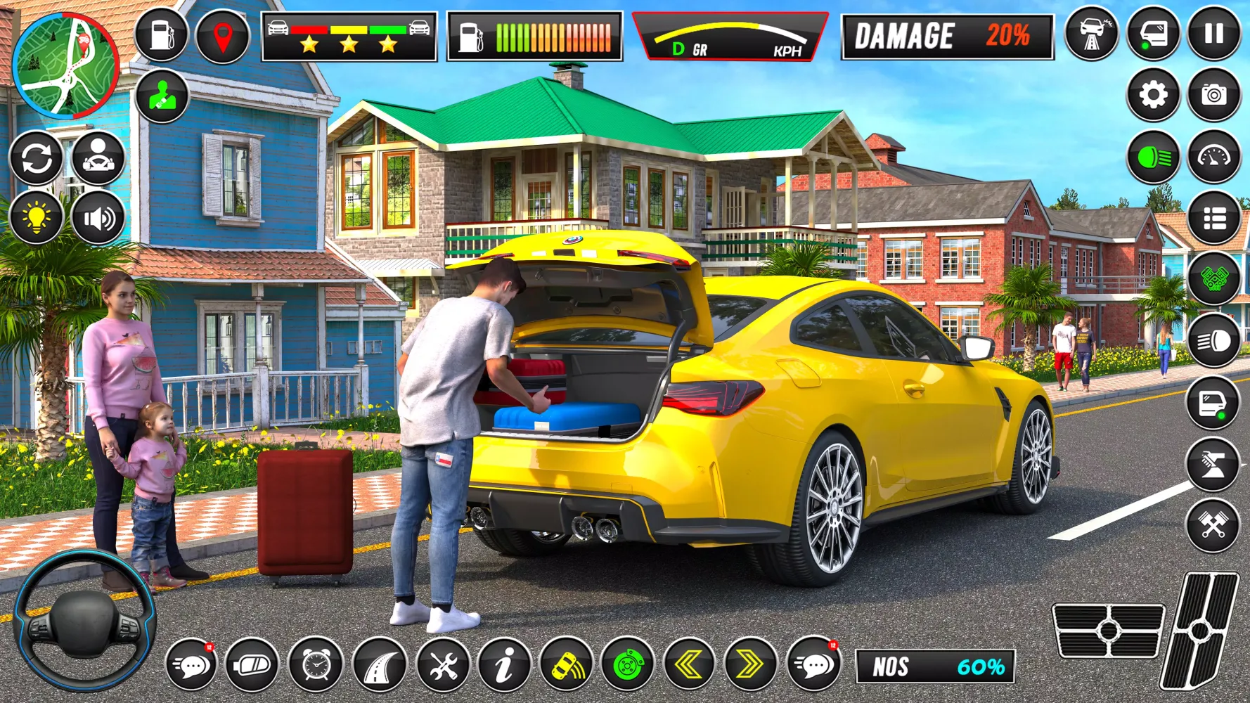 Tangkapan skrin City Taxi Simulator Car Drive
