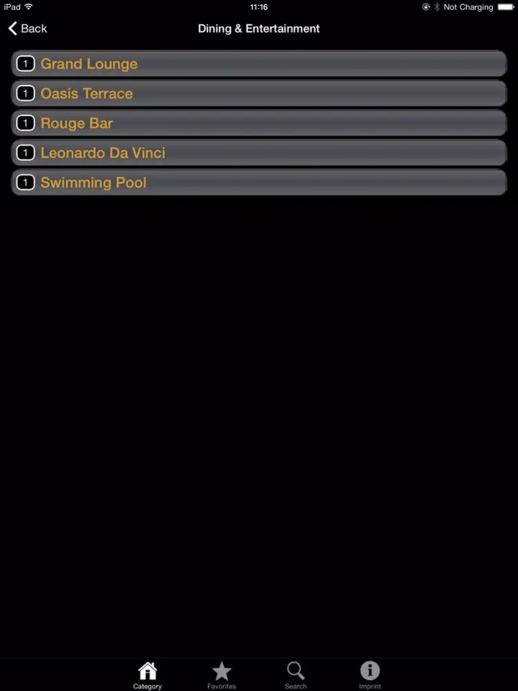 Amman International Hotel iPad  Screenshots
