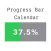 Progress Bar Calendar