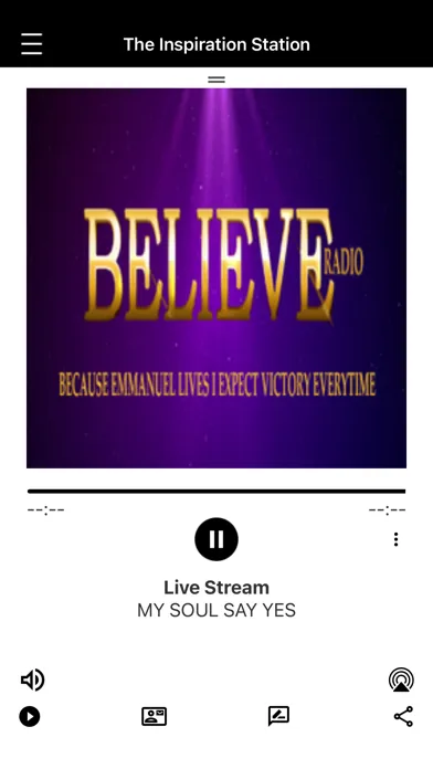 BELIEVE Radio Ekran Görüntüleri
