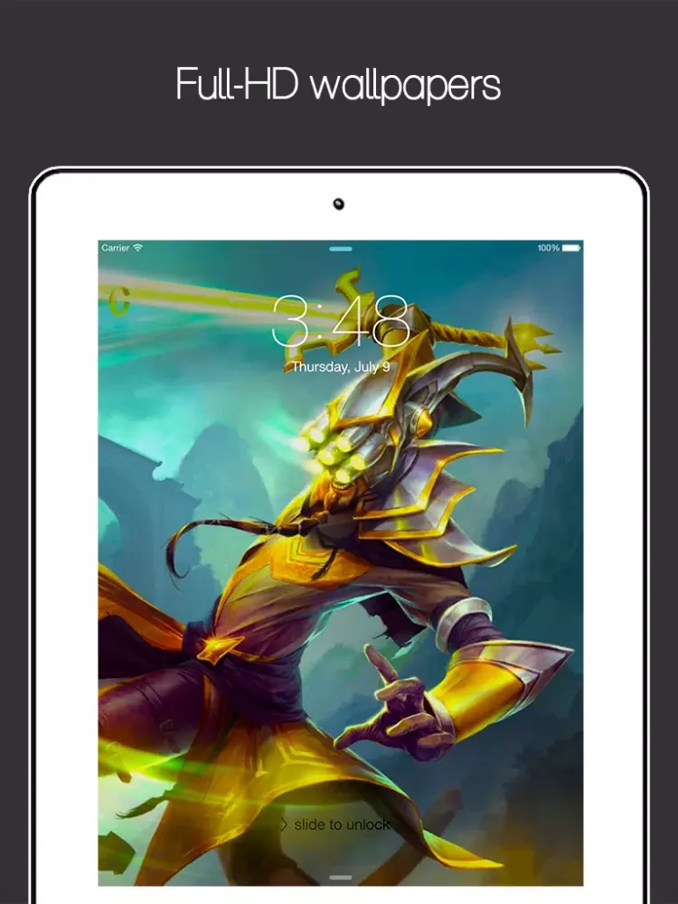 Captures d'écran de Customizable Wallpapers for League of Legends HD Free iPad 