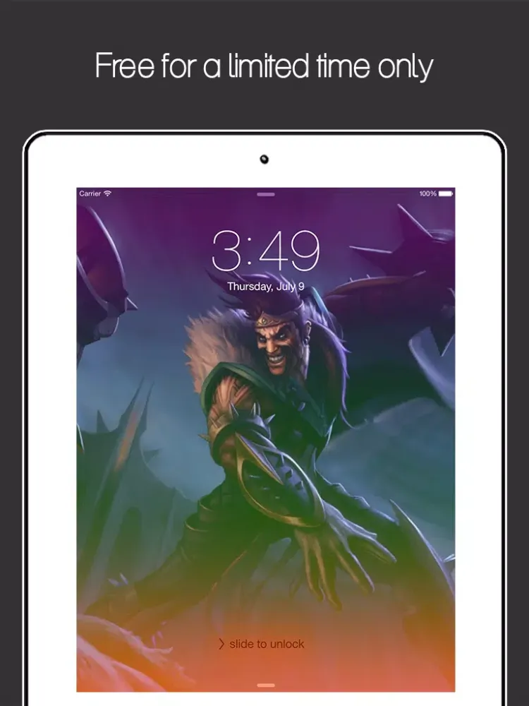 Captures d'écran de Customizable Wallpapers for League of Legends HD Free iPad 