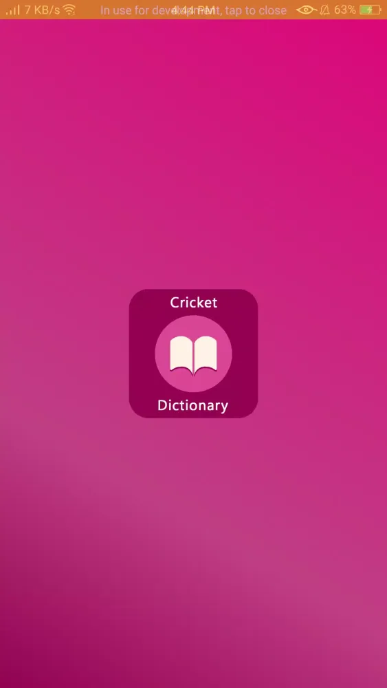 Cricket Dictionary Screenshots