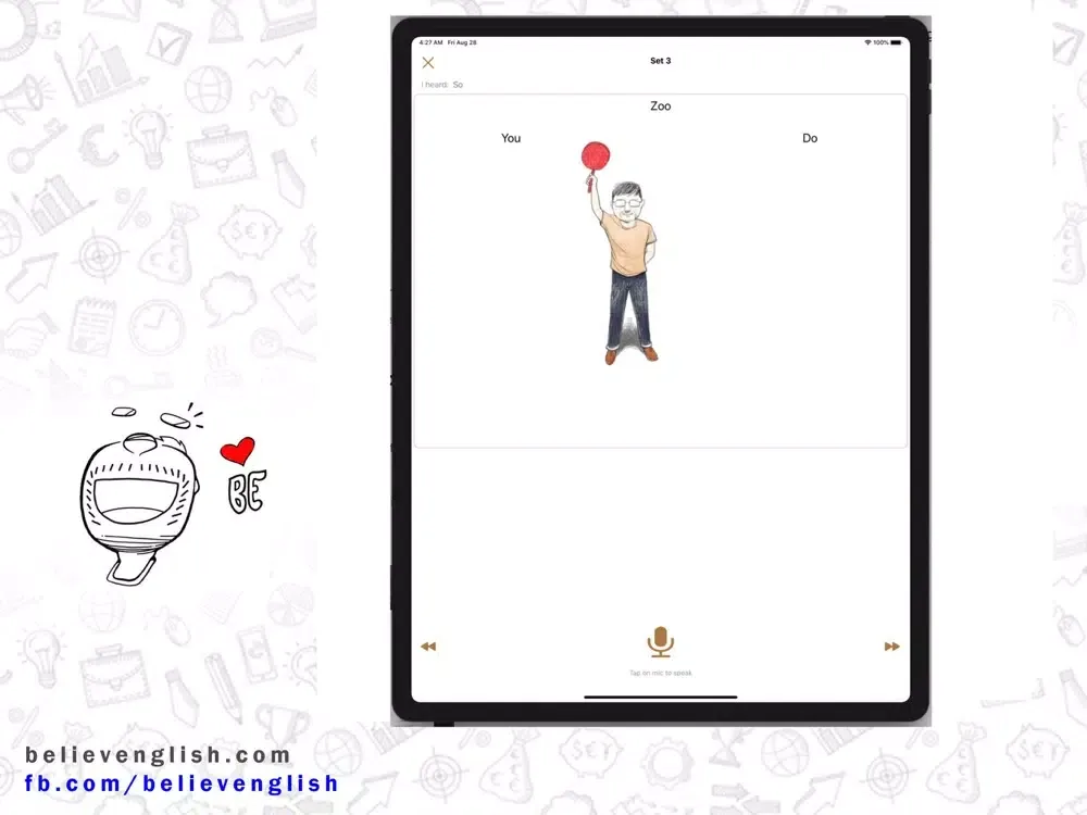 Screenshot di BE Hear Now iPad 