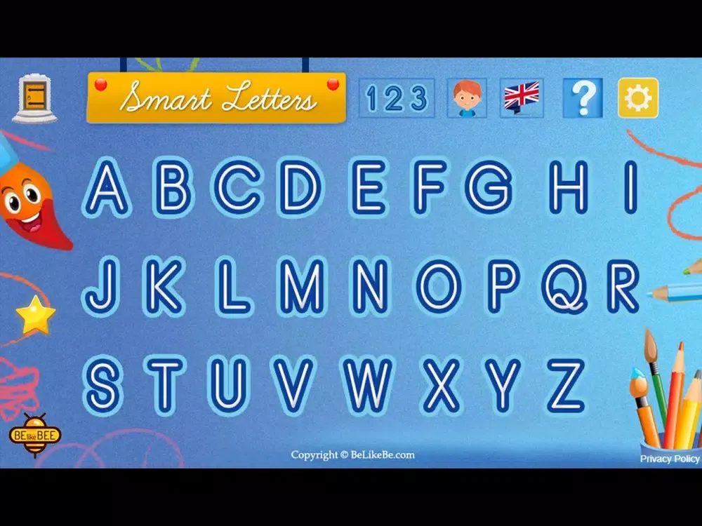 تصاویر Learning the alphabet - FULL iPad 